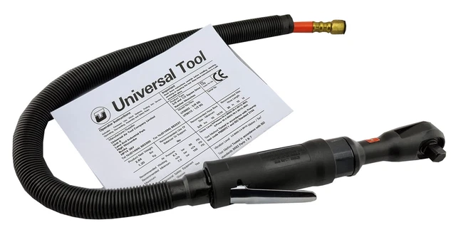 Ut 1/2" Drive Composite Air Ratchet Wrench With Whip Hose