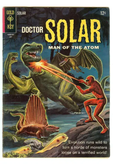 Doctor Solar, Man Of The Atom #13 4.5 // George Wilson Cover Gold Key 1965