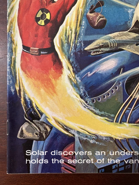 Doctor Solar 7 FN/VF 1964 Man of the Atom Gold Key Comics Flat Ship! 3