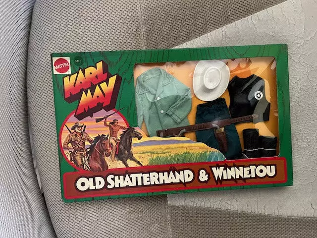 1975 Mib Moc Misb Nib Big Jim Mattel Texas Ranger # 9412 Shatterhand Winnetou