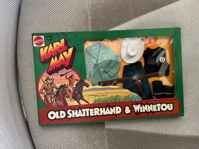 Figurine Big Jim Bison Noir Indien Winnetou Mattel – 1984 – Collection