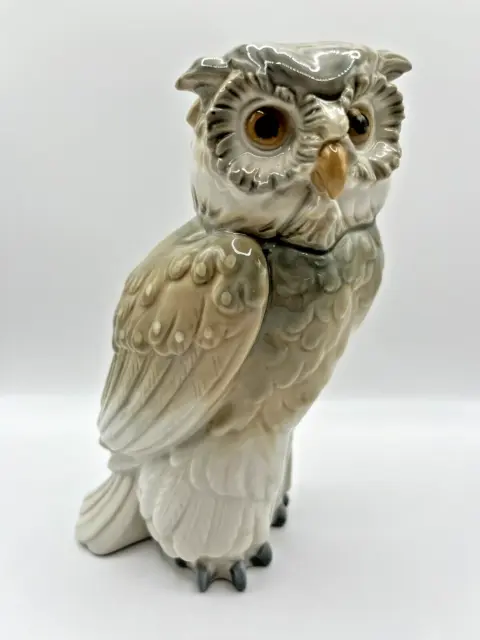 Daisa 1979 NAO By Lladro Hand Made Porcelain Spain Owl Figurine Home Decoration