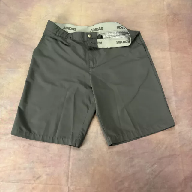 Adidas Ultimate 365 Golf Shorts Mens Size 34 Gray Performance Pockets