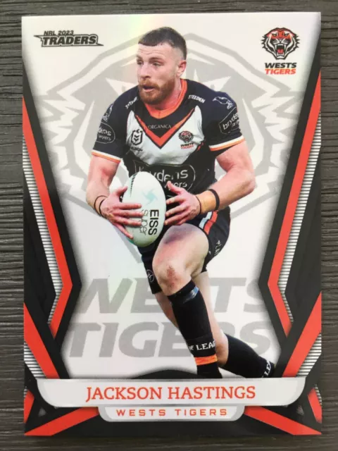 2023 Nrl Traders 'Pearl Special' Trading Card - Jackson Hastings/Tigers