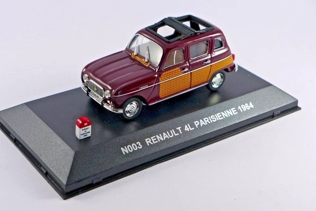 Diecast model cars Renault 5 1/43 Nostalgie le car van black 1979