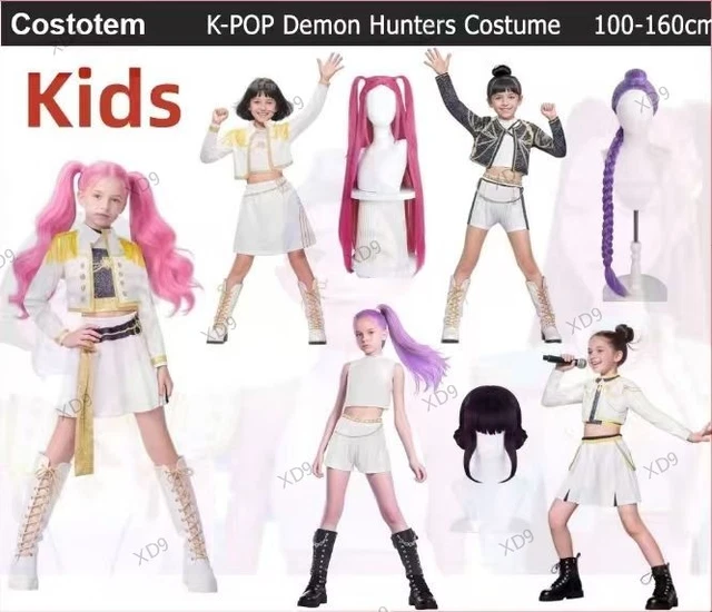 Kpop Cosplay Kostüm Rumi Zoey Mira - Komplettset Für Mädchen