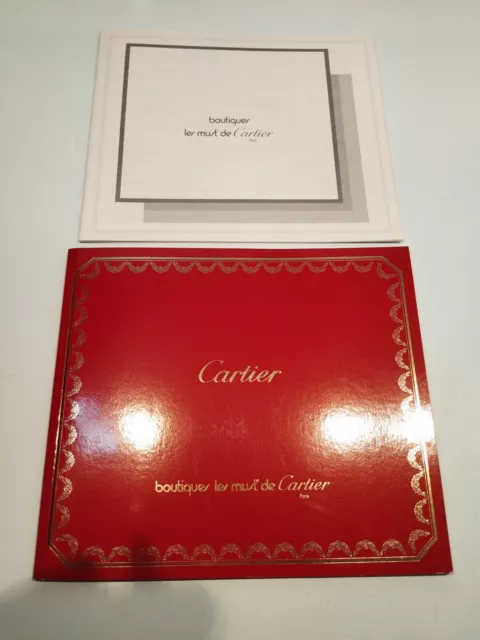 Brochure Catalogue Les Must De Cartier + Index