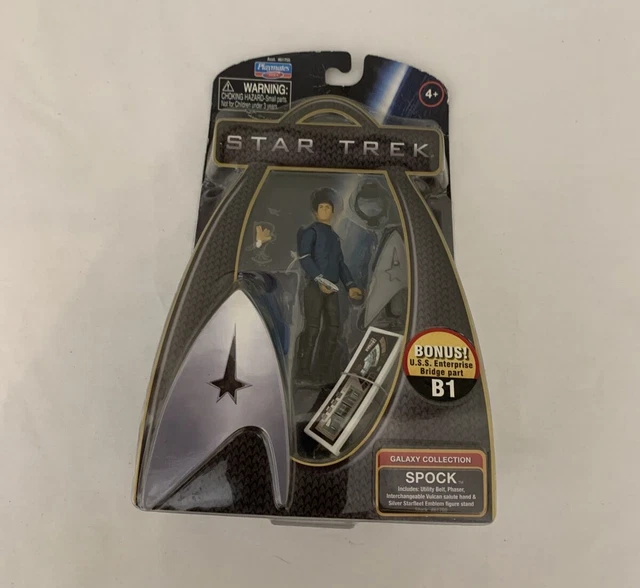 2009 Star Trek Galaxy Collection Spock Action Figure Bridge Part B1 Movie 61789