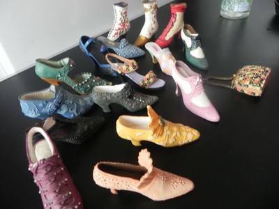 chaussures miniatures de collection