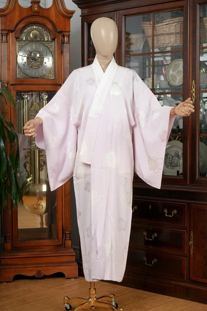 Dear Vanilla Japanese Juban Undergown Women's Kimono Genuine Vintage Mint