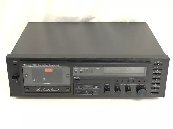 Nakamichi 670 ZX Cassette Deck Auto azimuth alignment Confirmed Operation F/S