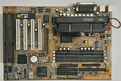 Gigabyte GA-686SLX Slot 1 ISA Mainboard + Intel Pentium II 333MHz + 128MB RAM