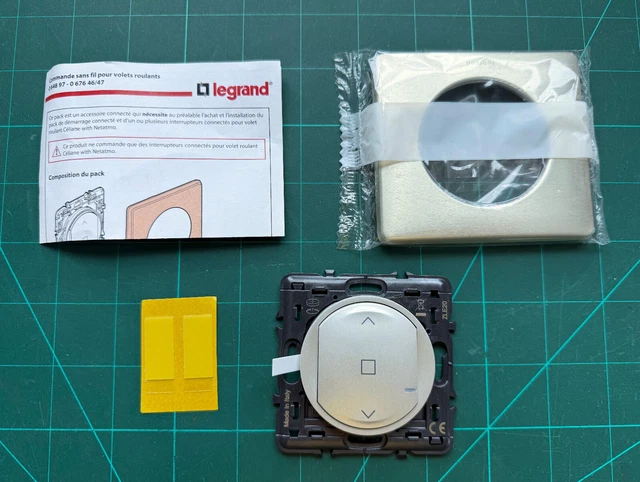 Doigt SILEX Legrand SAGANE 85714 - Interrupteur Volet Roulant IR CPL, Vente à L'unité