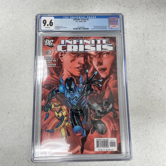 Infinite Crisis #5 - CGC 9.6 - 1st Jamie as Blue Beetle - Jim Lee Cvr - DC 2006