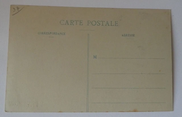 carte postale ancienne de Tours ; Marbrerie centrale 2