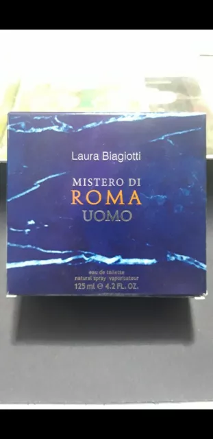 mistero di roma uomo edt 125 ml Laura biagiotti nuovo fuori produzione