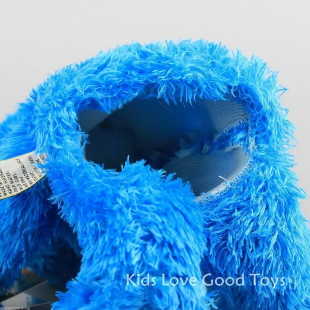 Sesame Street Plush Cookie Monster Hand Puppet Play Games Doll Toy Puppets 2