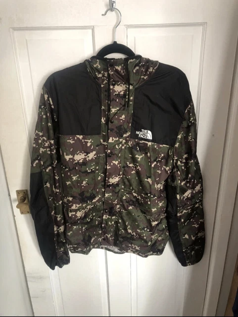North Face Camo Rain Jacket