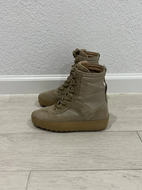 Yeezy Season 3 Tan Military Boots Kanye West Women’s Size 35