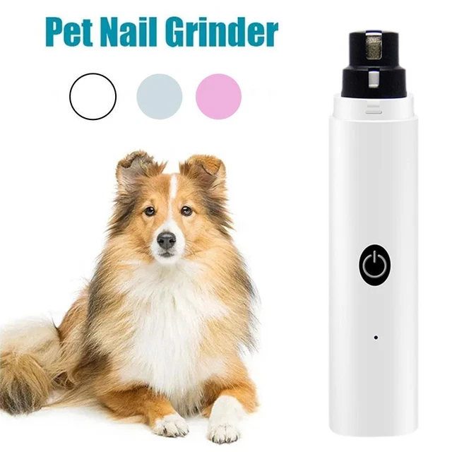 Pet Dog Cat Nail Paws Grinder Tondeuse Outil Toilettage Soins Tondeuse Électr K2