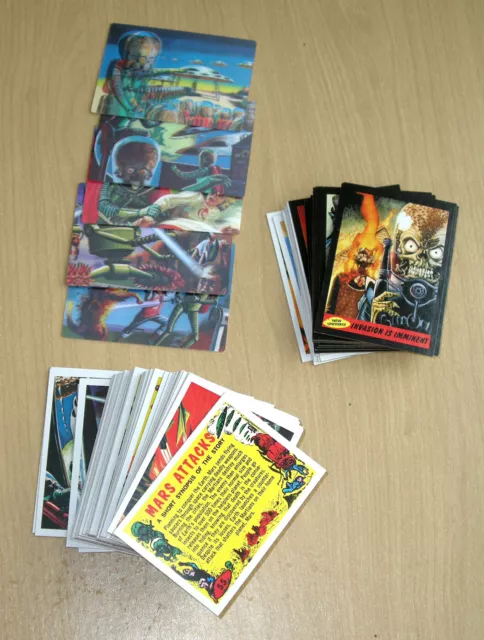 2012 Topps MARS ATTACKS HERITAGE complete master 85-card set inserts chase base