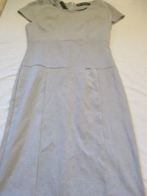 Womens nice-forever gray dress sz l