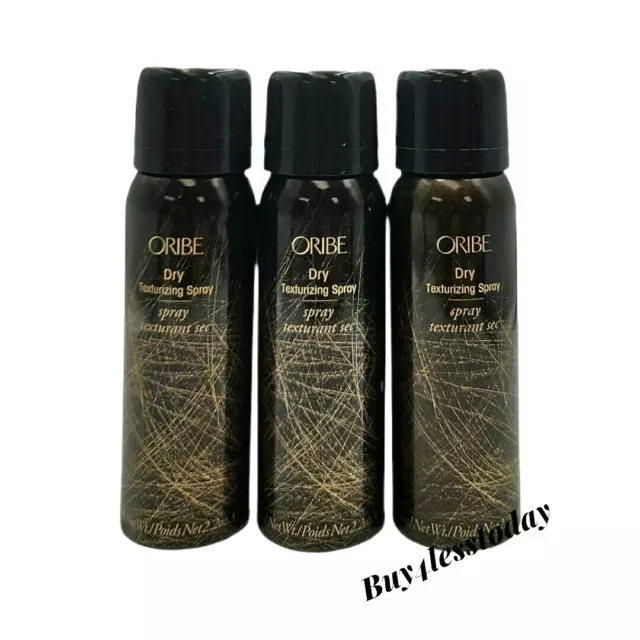 3 X Oribe Dry Texturizing Spray 75ml / 2.2oz Travel size New fresh