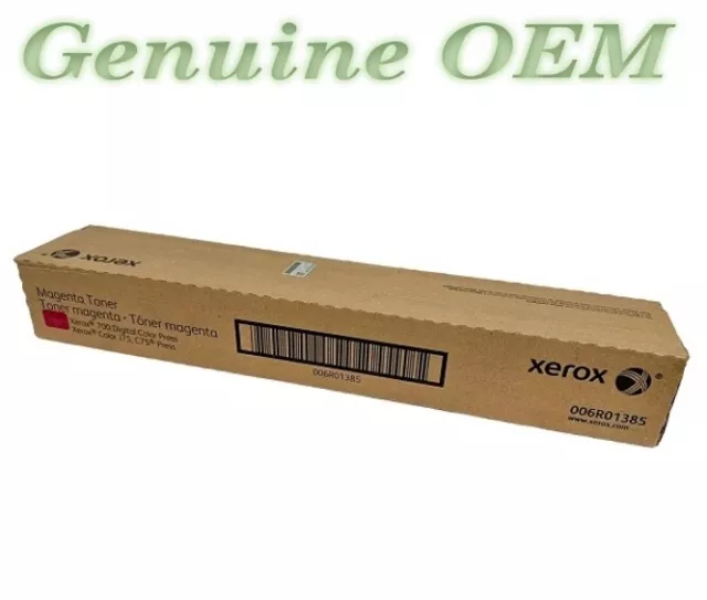 006R01385/6R1385 Original OEM Xerox Toner Cartridge, Magenta Genuine Sealed