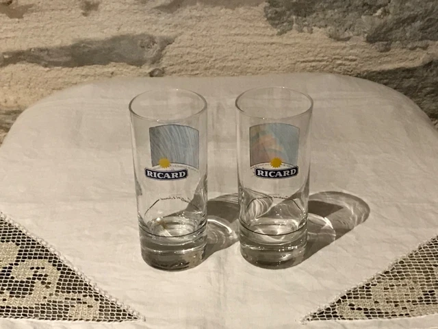 Verres de collection ricard - France