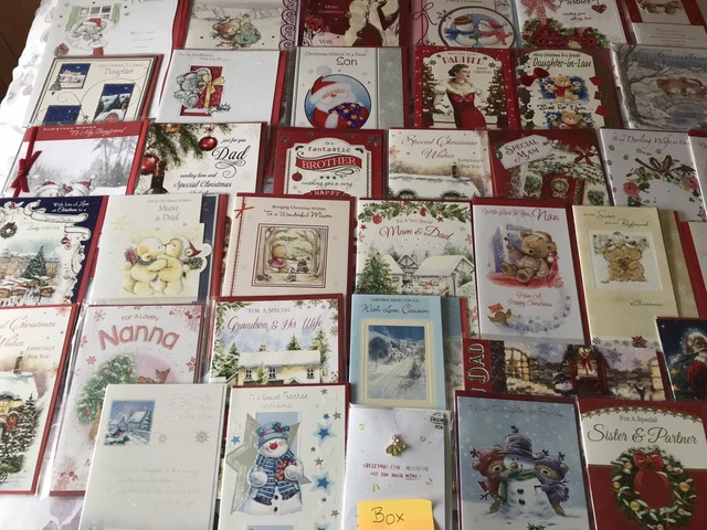 Job Lot Of 35 Quality Christmas Cards