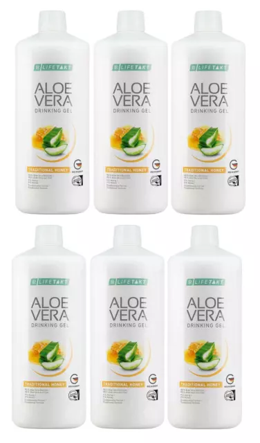 LR - LIFETAKT - Aloe Vera - 6x Drinking Gel Honig / Honey - 1000ml - (27,95€/L)