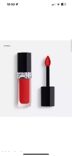 DIOR Rouge Forever Liquid Sequin Lipstick 999 Limited Edition. SOLD OUT!