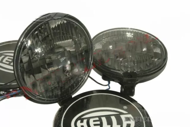 Hella Black Magic Comet 500 Halogen Driven Lamp Kit with Attachment Car Truck 3