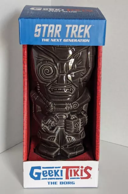 The Borg Star Trek The New Generation Geeki Tikis 2017 Ceramic Tiki Mug In Box