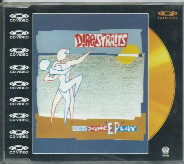 Dire Straits "Dancing By The Pool" Mega Rare 24K Gold Cd Video Ep Uk Import