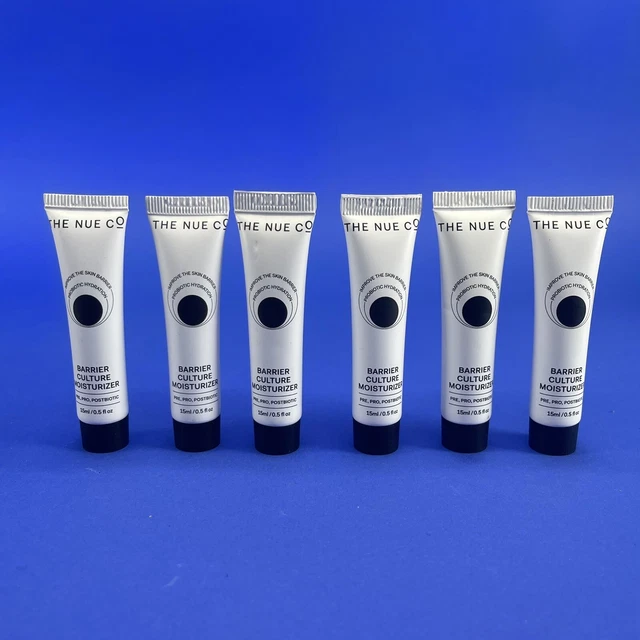 The Nue CO Probiotic Hydration Barrier Culture Moisturizer 0.5 oz (Lot of 6)