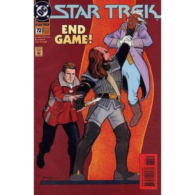 Star Trek (1989 series) #72 in Near Mint minus condition. DC comics [e&