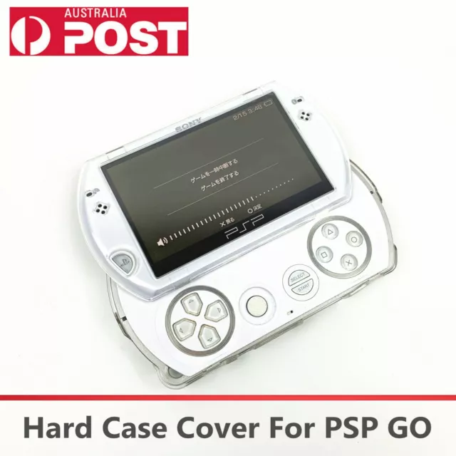 Crystal Transparent Hard Case Cover Shell For PlayStation Portable PSP GO