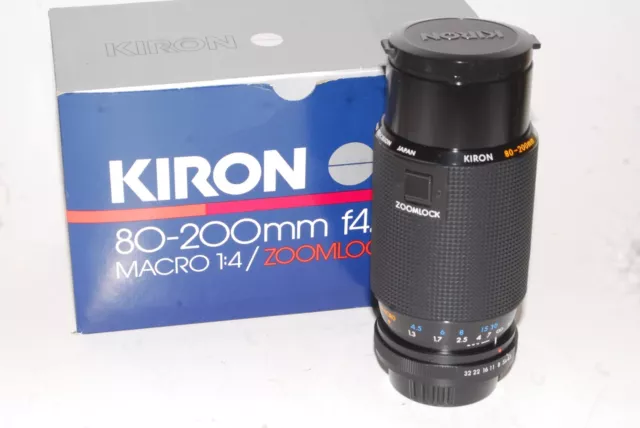 Lente Pentax K fit Kiron f4.5 80-200 mm