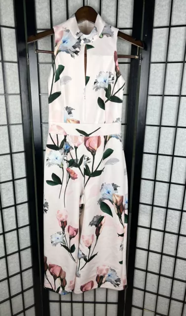COAST JUMPSUIT Size UK10 Floral Great Condition Women s