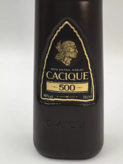 RHUM RUM RON CACIQUE 500 EXTRA AÑEJO 40% 70cl. OLD VERSION 3