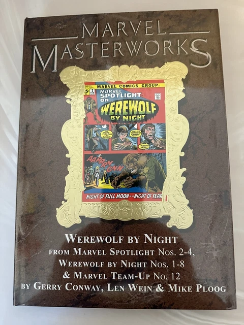 MARVEL MASTERWORKS #328 WEREWOLF BY NIGHT Vol #1 DM HC (2022) Global shipping