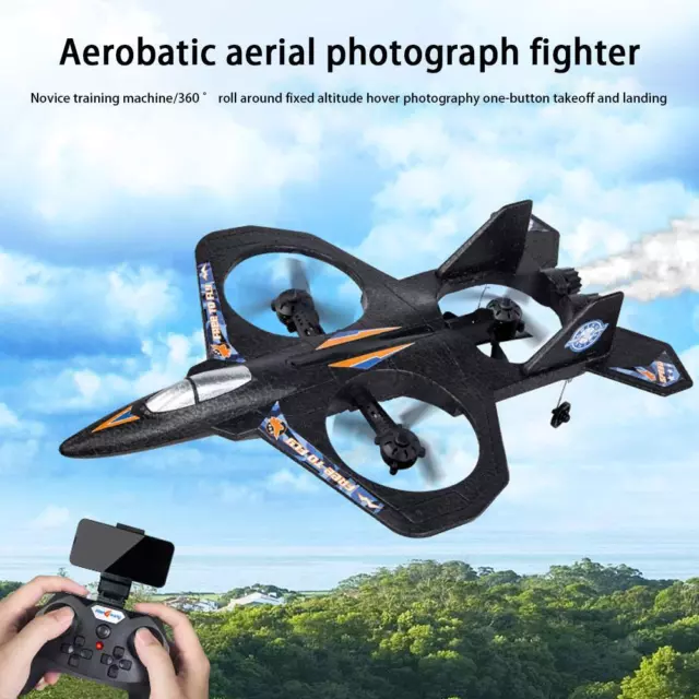 4DRC V25 WIFI 2.4G Remote Control Aircraft Foam Airplanes 4K HD Camera RC  H7A5