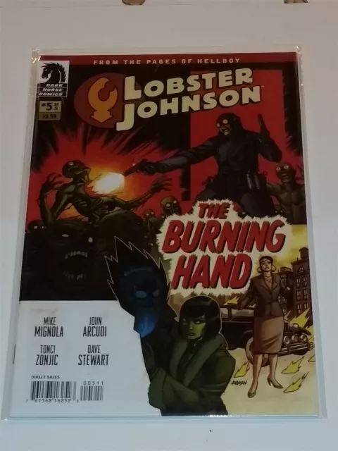 Lobster Johnson Burning Hand #5 Nm+ (9.6 Or Better) Dark Horse May 2012 Hellboy