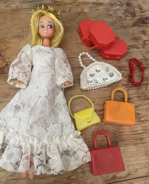 Poupée Mandy Pippa Palitoy – Vintage Des Années 70 – Occasion état De Jeu