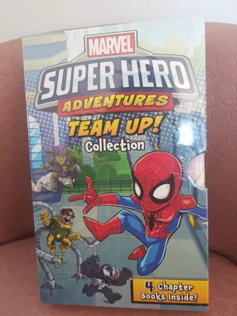 Marvel Super Hero Adventures Team Up Collection: An Early Chapter Book Set 2021