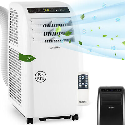 Climatiseur mobile portable climatisation ventilateur 10000 BTU 3,0 kW blanc