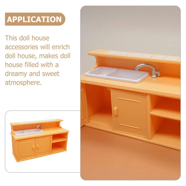 MINI FURNITURE MINIATURE Dollhouse Closet Wardrobe Baby Child £7.45