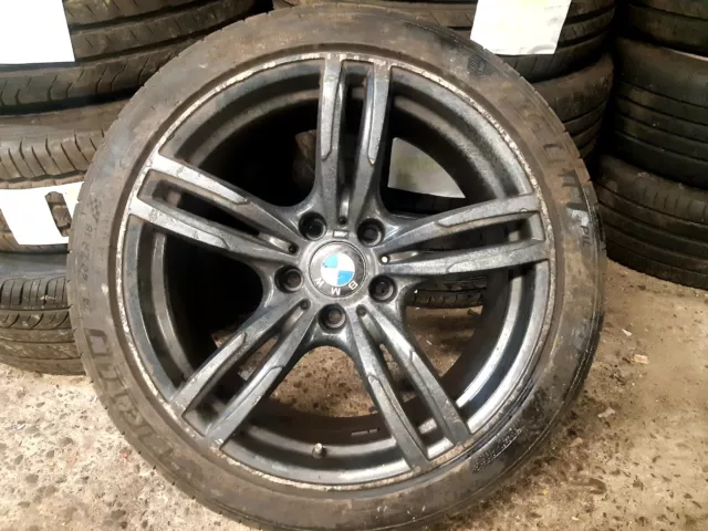 BMW 437M M2 M3 M4 18" SPARE ALLOY WHEEL RIM WITH TYRE 18x9.0JJ 245/40R18