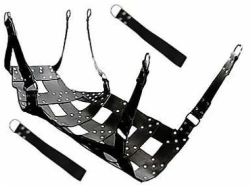 Real Leather Heavy Duty Sex Swing For Adult Couple Fun And Playroom  Bdsm